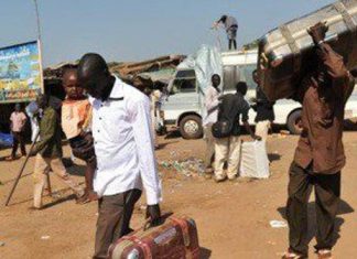 مشاجرة بين لاجئي جنوب السودان تودي الي مقتل شخصين بمخيم جبل اولياء مشاجرة بين لاجئي جنوب السودان تودي الي مقتل شخصين بمخيم جبل اولياء