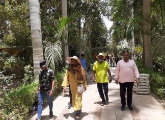 بالصور.. وزيرة الخارجية السودانية تزور الحديقة النباتية في أسوان بالصور.. وزيرة الخارجية السودانية تزور الحديقة النباتية في أسوان