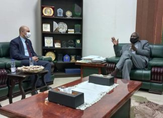 النائب العام يلتقي قنصل عام مصر بالسودان النائب العام يلتقي قنصل عام مصر بالسودان