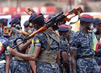 الجيش الإثيوبي: قوات أجنبية تستهدف سد النهضة ومستعدون لمهاجمة أي طرف الجيش الإثيوبي: قوات أجنبية تستهدف سد النهضة ومستعدون لمهاجمة أي طرف