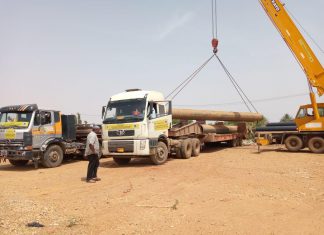 الطرق والجسور بولاية الخرطوم: تدعيم وترفيع التروس النيلية بجبل اولياء الطرق والجسور بولاية الخرطوم: تدعيم وترفيع التروس النيلية بجبل اولياء