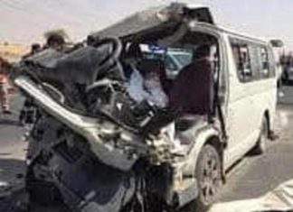 مصرع 4 أشخاص وإصابة 37 آخرين في حادث سير مصرع 4 أشخاص وإصابة 37 آخرين في حادث سير