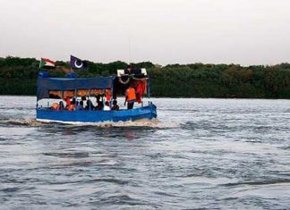 النيل في الخرطوم يتجاوز منسوب الفيضان النيل في الخرطوم يتجاوز منسوب الفيضان