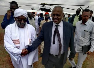 وزير المعادن يصل الفولة وزير المعادن يصل الفولة