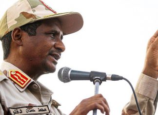 حميدتي يعلق على مبادرة “الجعلي”: لا علاقة لي بها وأُحذر من استخدام “اسمي” حميدتي يعلق على مبادرة “الجعلي”: لا علاقة لي بها وأُحذر من استخدام “اسمي”