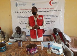 (الفاو والهلال الأحمر) توزعان تقاوى محسنة لـ (2625) أسرة بشمال دارفور (الفاو والهلال الأحمر) توزعان تقاوى محسنة لـ (2625) أسرة بشمال دارفور