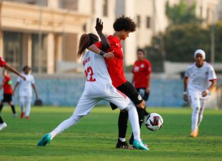 منتخب سيدات السودان يتعرض لخسارة مذلة أمام مصر في مواجهة تأريخية منتخب سيدات السودان يتعرض لخسارة مذلة أمام مصر في مواجهة تأريخية