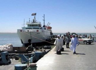 ميناء وادي حلفا يستقبل 750 طن من سماد اليوريا ميناء وادي حلفا يستقبل 750 طن من سماد اليوريا