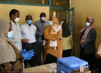 تطعيم أكثر من(١٤) الف بلقاح جونسون آندجونسون بولاية سنار تطعيم أكثر من(١٤) الف بلقاح جونسون آندجونسون بولاية سنار