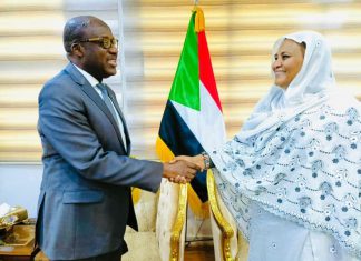 وزيرة الخارجية تستلم وثيقة من الكنغو لحل قضية سد النهضة وزيرة الخارجية تستلم وثيقة من الكنغو لحل قضية سد النهضة