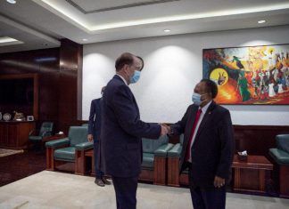 حمدوك لرئيس البنك الدولي: لا خيار لدينا غير إنجاح الانتقال رغم التعقيدات حمدوك لرئيس البنك الدولي: لا خيار لدينا غير إنجاح الانتقال رغم التعقيدات