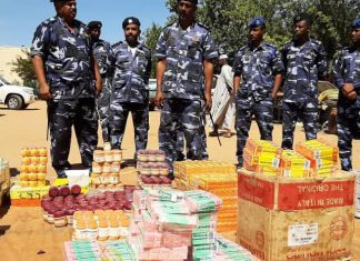 ضبط 1433 كرتونة كريمات مهربة في ضواحي أمدرمان ضبط 1433 كرتونة كريمات مهربة في ضواحي أمدرمان