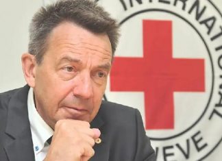 رئيس البعثة الدولية للصليب الاحمر: تطمينات الجيش عن اوضاع المعتقلين غير كافية رئيس البعثة الدولية للصليب الاحمر: تطمينات الجيش عن اوضاع المعتقلين غير كافية