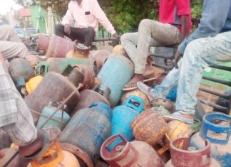 حملات تفتيش واسعة علي مستودعات الغاز في النيل الأبيض حملات تفتيش واسعة علي مستودعات الغاز في النيل الأبيض