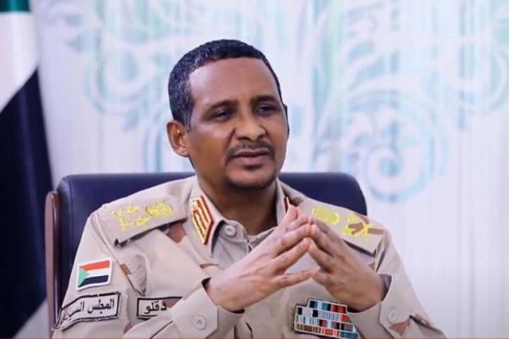 حميدتي: الغرب قد يواجه موجة لاجئين إن لم يدعم الخرطوم حميدتي: الغرب قد يواجه موجة لاجئين إن لم يدعم الخرطوم