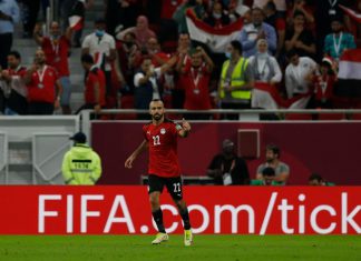 مصر تهزم لبنان بصعوبة في كأس العرب مصر تهزم لبنان بصعوبة في كأس العرب