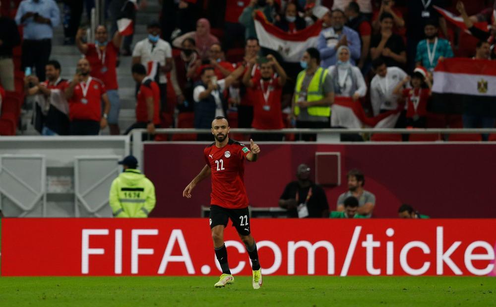 مصر تهزم لبنان بصعوبة في كأس العرب مصر تهزم لبنان بصعوبة في كأس العرب