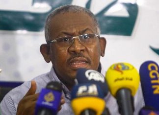 حزب سوداني يدعو إلى تشكيل حكومة جديدة وإسقاط “الانقلاب العسكري” حزب سوداني يدعو إلى تشكيل حكومة جديدة وإسقاط “الانقلاب العسكري”