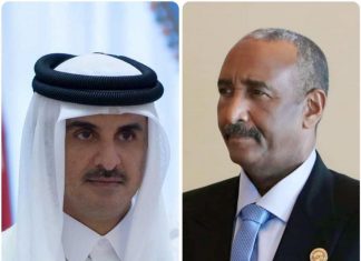 البرهان:حريصون علي تطوير العلاقات مع قطر البرهان:حريصون علي تطوير العلاقات مع قطر
