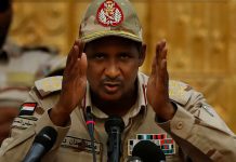 تحذير سوداني: تدفق اللاجئين.. خطر يهدد أوروبا وأمريكا محمد حمدان دقلو "حميدتي" - نائب رئيس مجلس السيادة في السودان