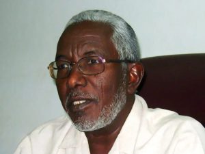 بروف حسن علي الساعوري ، محلل سياسي وأستاذ علوم سياسية بالجامعات السودانية