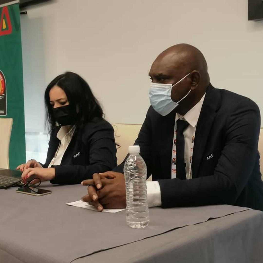 وفد كاف الرسمي يجتمع ببعثة المنتخب الوطني بالكاميرون وفد كاف الرسمي يجتمع ببعثة المنتخب الوطني بالكاميرون