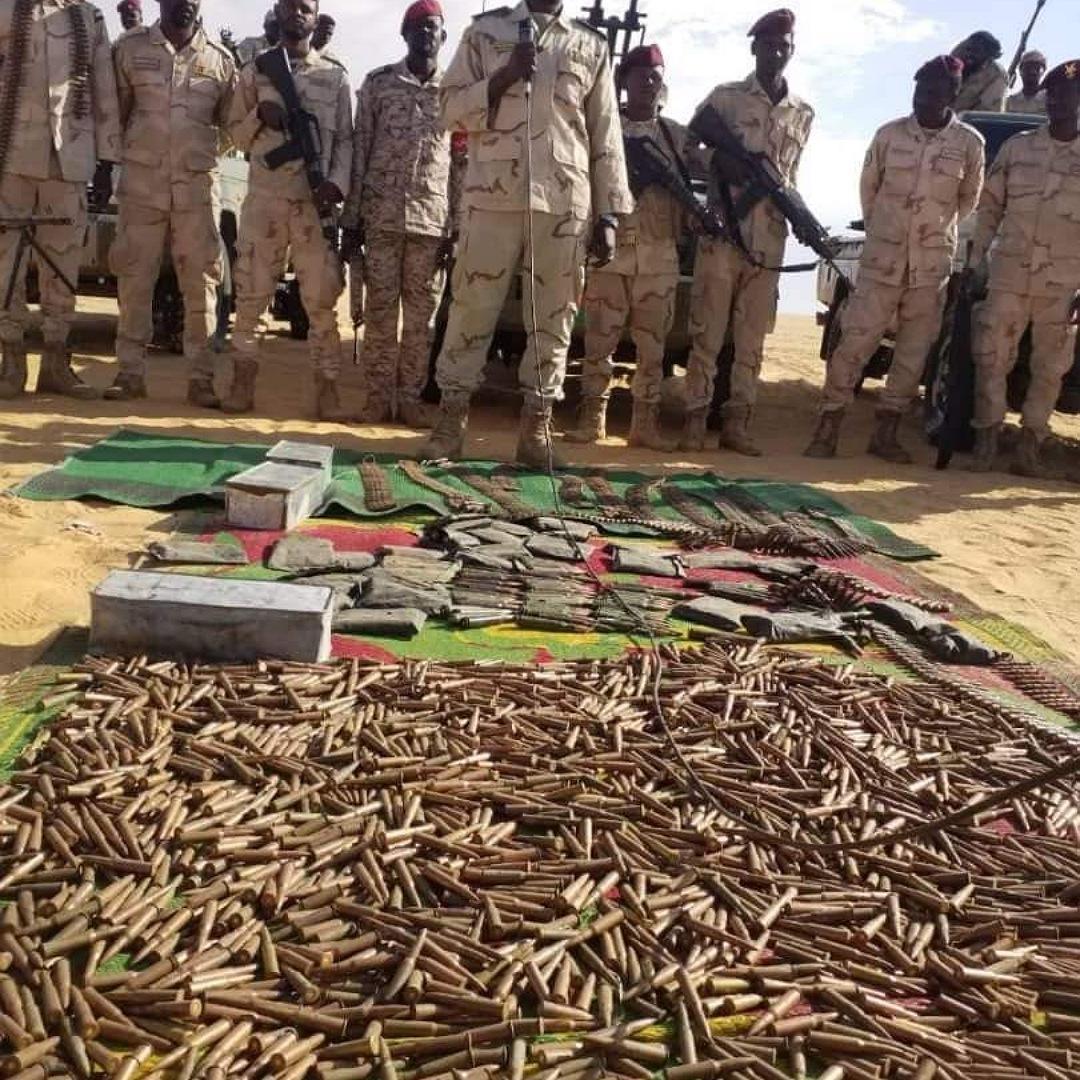 الدعم السريع تحبط محاولة تهريب ذخائر في الحدود مع ليبيا الدعم السريع تحبط محاولة تهريب ذخائر في الحدود مع ليبيا