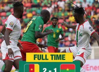 كاس امم افريقيا 2022- فوز الكامرون على بوركينا فاسو 2-1 في المباراة الافتتاحية كاس امم افريقيا 2022- فوز الكامرون على بوركينا فاسو 2-1 في المباراة الافتتاحية