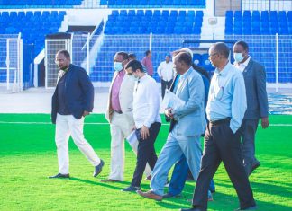 موفد الكاف يقف علي جاهزية استاد الهلال ويبدى سعادته بالاصلاحات موفد الكاف يقف علي جاهزية استاد الهلال ويبدى سعادته بالاصلاحات