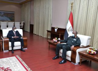 رئيس مجلس السيادة يشيد بعمق ومتانة العلاقات السودانية الكينية رئيس مجلس السيادة يشيد بعمق ومتانة العلاقات السودانية الكينية