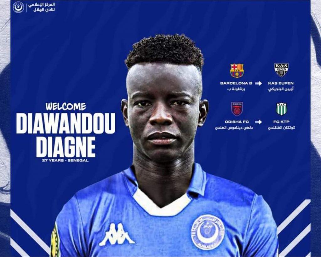 الهلال يتعاقد مع السنغالي “دياواندو دياغني” الهلال يتعاقد مع السنغالي “دياواندو دياغني”