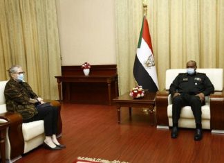 رئيس مجلس السيادة يلتقي سفيرة مملكة النرويج لدى السودان رئيس مجلس السيادة يلتقي سفيرة مملكة النرويج لدى السودان