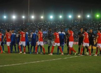 الأهلي المصري يصل الأربعاء وتحكيم مغربي ومراقب ليبي لمباراة الهلال الأهلي المصري يصل الأربعاء وتحكيم مغربي ومراقب ليبي لمباراة الهلال