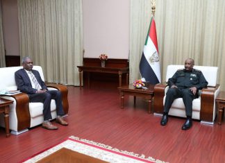رئيس مجلس السيادة يوجه بتطوير التعاون المشترك مع جمهورية الهند رئيس مجلس السيادة يوجه بتطوير التعاون المشترك مع جمهورية الهند