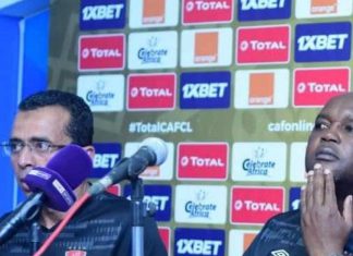 مؤتمر صحفي لمباراة الهلال والأهلي المصري مؤتمر صحفي لمباراة الهلال والأهلي المصري