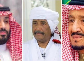 البرهان يهنيءخادم الحرمين الشريفين وولي العهدبذكرى تأسيس المملكة البرهان يهنيءخادم الحرمين الشريفين وولي العهدبذكرى تأسيس المملكة