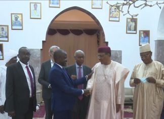رئيس النيجر يستقبل وفود ندوة نيامي حول تحديات الانتقال برئاسة السودان رئيس النيجر يستقبل وفود ندوة نيامي حول تحديات الانتقال برئاسةالسودان