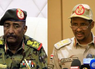 البرهان يبلغ القاهرة خشيته من انقلاب بترتيب من حميدتي وأطراف خارجية البرهان يبلغ القاهرة خشيته من انقلاب بترتيب من حميدتي وأطراف خارجية