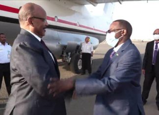 الفريق إبراهيم جابر يعود للبلاد بعد جولة لعدد من الدول الإفريقية الفريق إبراهيم جابر يعود للبلاد بعد جولةلعدد من الدول الإفريقية