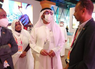 وزير الدولة بوزارة الدفاع الإماراتى يزور جناح السودان بأكسبو وزير الدولة بوزارة الدفاع الإماراتى يزور جناح السودان بأكسبو