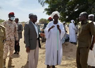 والي وسط دافور المكلف يتفقد وزارةالزراعة والثروة الحيوانية والري بالولاية والي وسط دافور المكلف يتفقد وزارةالزراعة والثروة الحيوانية والري بالولاية