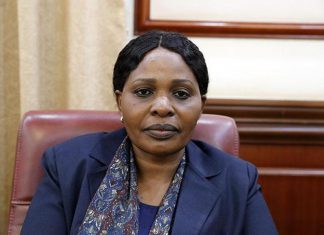 وزيرة الحكم الاتحادي تلتقي بوالي النيل الأبيض وزيرة الحكم الاتحادي تلتقي بوالي النيل الأبيض