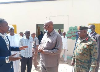 والي الجزيرة يقف علي جهود مبادرة القومة لمارنجان والي الجزيرة يقف علي جهود مبادرة القومة لمارنجان