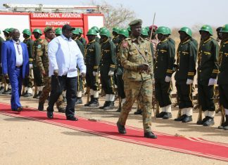 مالك عقار والطاهر حجر يصلان جنوب كردفان مالك عقار والطاهر حجر يصلان جنوب كردفان