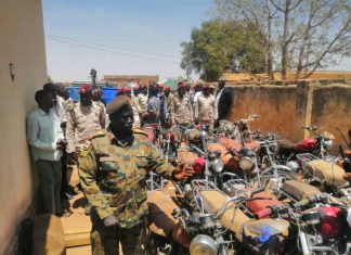 ضبط مواتر واسلحة بجنوب كردفان ضبط مواتر واسلحة بجنوب كردفان