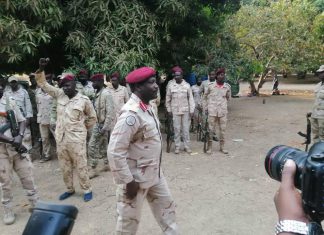 قائد قطاع كردفان بقوات الدعم السريع يتفقد متحرك أبوجبيهة قائد قطاع كردفان بقوات الدعم السريع يتفقد متحرك أبوجبيهة