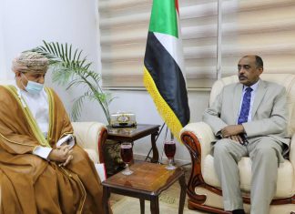 وزير الخارجية المكَلَف يستقبل سفير سلطنة عُمان لدى الخرطوم وزير الخارجية المكَلَف يستقبل سفير سلطنة عُمان لدى الخرطوم