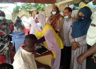 انطلاقة الجولة الخامسة للتطعيم ضد فايروس كوفيد 19 بالنيل الأبيض انطلاقة الجولة الخامسة للتطعيم ضد فايروس كوفيد 19 بالنيل الأبيض