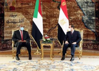 قمة ثنائية بين السيسي والبرهان في القاهرة قمة ثنائية بين السيسي والبرهان في القاهرة