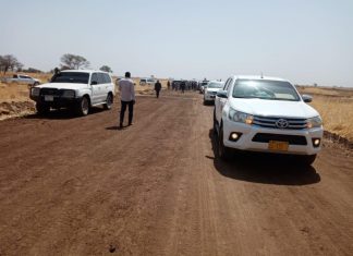 والي جنوب كردفان يدشن طريق التضامن-المقينص والي جنوب كردفان يدشن طريق التضامن-المقينص